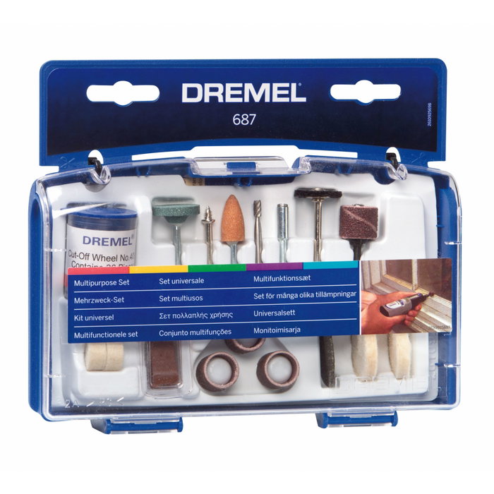 Dremel Kit pour travaux généraux 52 pièces 687