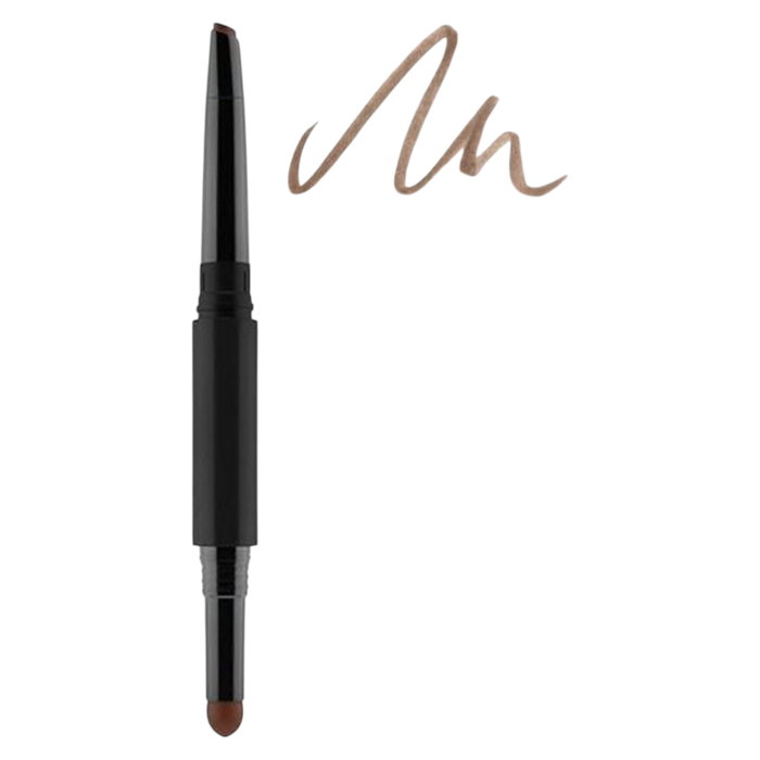 Crayon à sourcils crème longue tenue double pointe GOSH, 002 Marron, 0.5 g Crayon à sourcils crème longue tenue double pointe GOSH, 002 Marron, 0.5 g