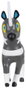 Jazwares Pokémon Battle Figure figurines 3-Pack Zébibron, Kabuto & Canarbello