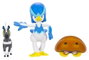 Jazwares Pokémon Battle Figure figurines 3-Pack Zébibron, Kabuto & Canarbello