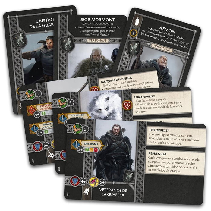 CMON Pack de faction Garde de Nuit Chanson de Glace et Feu Jeu de Miniatures (Espagnol) CMON Pack de faction Garde de Nuit Chanson de Glace et Feu Jeu de Miniatures (Espagnol)