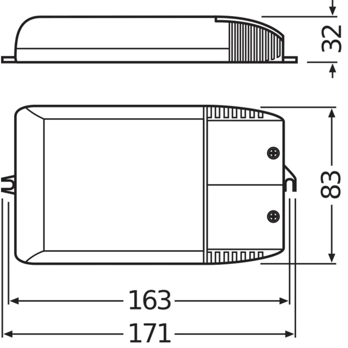 LVE ECE 4008321099501 Ballast électronique pour lampes HID avec protection EoL, 220-240V 50-60Hz, applications commerce et intérieur sec