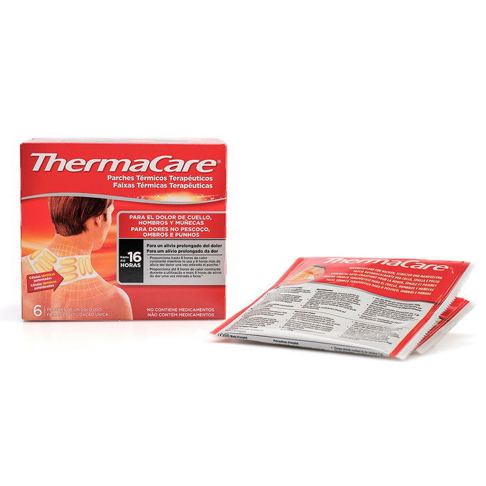 Thermacare Patchs Thermiques Cou Épaule Soulagement Douleur Musculaire Articulaire 6 Unités