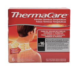 Thermacare Patchs Thermiques Cou Épaule Soulagement Douleur Musculaire Articulaire 6 Unités