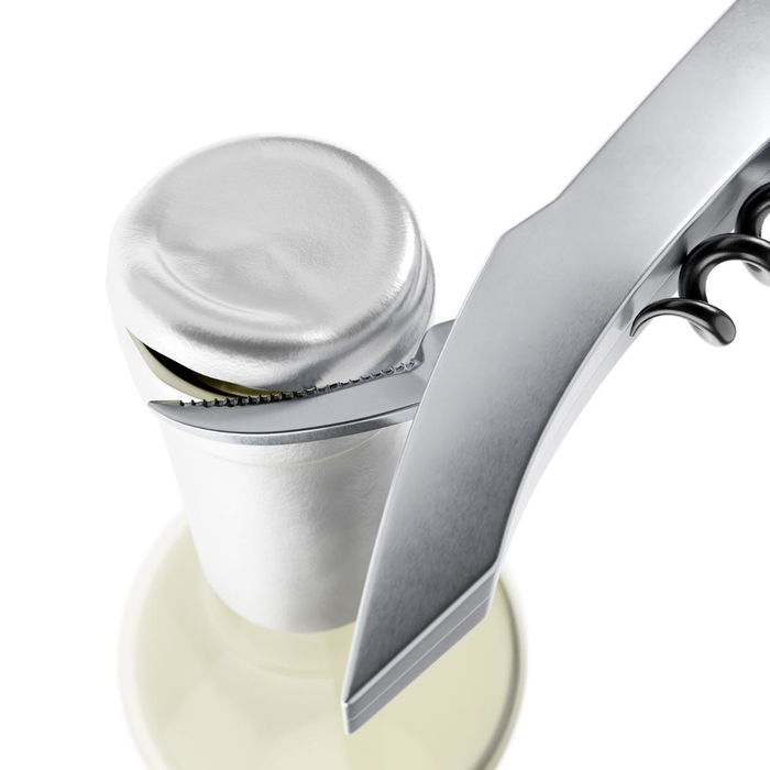 Sacacorchos Acero Inoxidable y Teflón Titan Premium Koala 13,5x12x3 cm (6 Unidades)