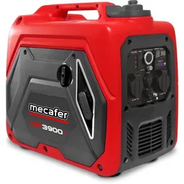 Mecafer Groupe électrogène Inverter MF3900i (450140) - 3500 W - Stable pour appareils électroniques, léger 26 kg