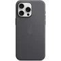 Apple Coque en tissage fin avec MagSafe pour iPhone 15 Pro Max - Noir