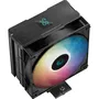 Deepcool AG400 Digital ARGB Noir - Ventirad CPU - Compatible Intel LGA1700/1200/1151 & AMD AM5/AM4 - Ventilateur 120mm A-RGB avec Affichage Digital de Température