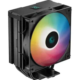 Deepcool AG400 Digital ARGB Noir - Ventirad CPU - Compatible Intel LGA1700/1200/1151 & AMD AM5/AM4 - Ventilateur 120mm A-RGB avec Affichage Digital de Température