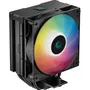 Deepcool AG400 Digital ARGB Noir - Ventirad CPU - Compatible Intel LGA1700/1200/1151 & AMD AM5/AM4 - Ventilateur 120mm A-RGB avec Affichage Digital de Température