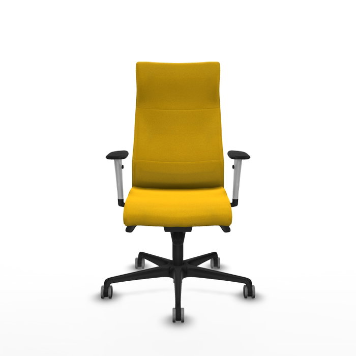 Piqueras Y Crespo Sillón Albacete Jaune avec Mécanisme Synchrone