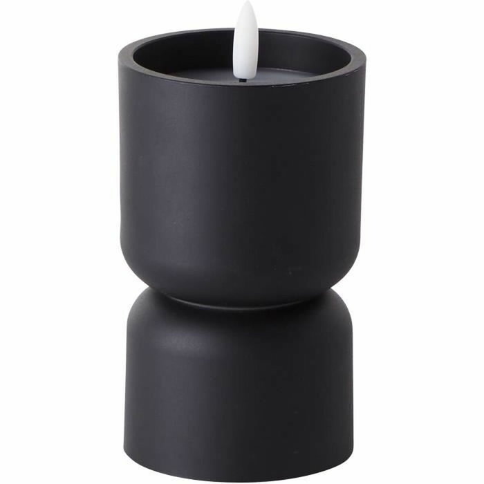 Brilliant LOVERE Lampe de table d'extérieur en forme de bougie, Noir, Solaire Brilliant LOVERE Lampe de table d'extérieur en forme de bougie, Noir, Solaire