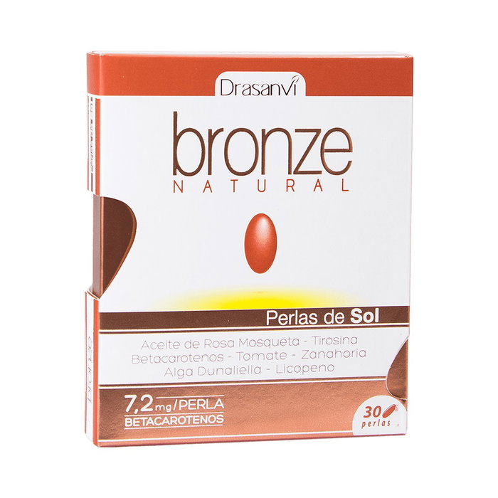 Drasanvi Bronze Natural 30 perles