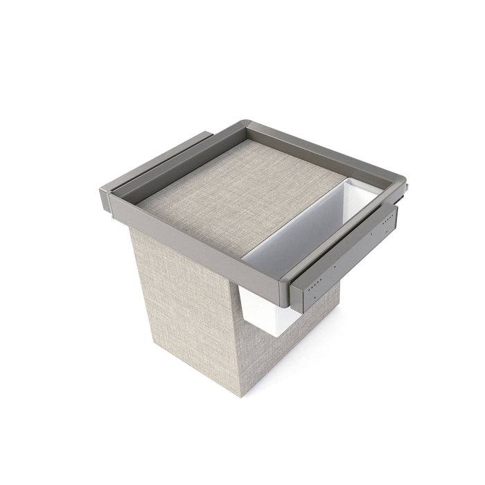 Emuca Kit plateau auxiliaire, panier et rack ajustable Quartz pour armoires, glissières extension totale et à fermeture douce, Module 60cm, Finition Titane Emuca Kit plateau auxiliaire, panier et rack ajustable Quartz pour armoires, glissières extension totale et à fermeture douce, Module 60cm, Finition Titane