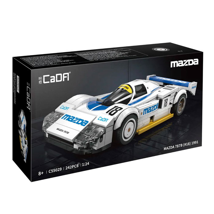 DEQUBE Cada Maquette de Construction Mazda 787B 242 Pièces - Modèle de Voiture de Sport, Multilingue
