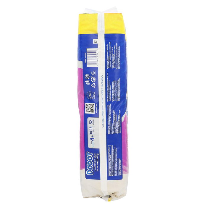Dodot Activity Extra Couches Taille 4 (10-15 kg) - 52 unités Dodot Activity Extra Couches Taille 4 (10-15 kg) - 52 unités