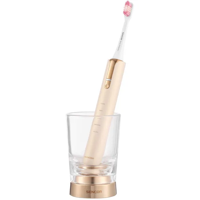 Sencor SOC 4111GD - Brosse à dents électrique sonique - Doré