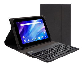 Nilox Housse avec Clavier Bluetooth pour Tablette 10.5 Pouces, Noir
