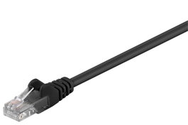 MicroConnect Câble réseau CAT5e U/UTP 2m Noir