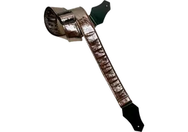 GETM Sangle pour Guitare et Basse - Distressed Vernice Pewter