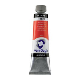 Van Gogh Peinture à l'huile Rouge Azo Claire 312, Tube 40 ml