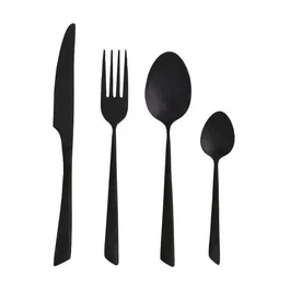 Jean Dubost Ménagère Delta Black 16 pièces, 4 personnes