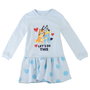 Robe Bluey Bleu clair