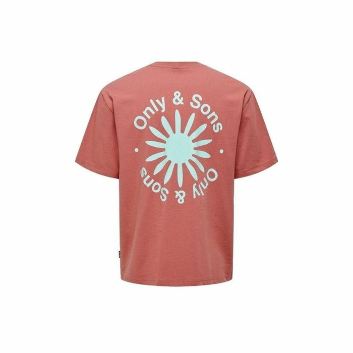 T-shirt à manches courtes homme Only & Sons Onskasen Rlx Saumon T-shirt à manches courtes homme Only & Sons Onskasen Rlx Saumon