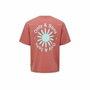 T-shirt à manches courtes homme Only & Sons Onskasen Rlx Saumon