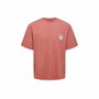 T-shirt à manches courtes homme Only & Sons Onskasen Rlx Saumon