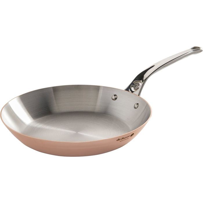 deBuyer Poêle à frire Prima Matera 28cm Induction en cuivre et acier deBuyer Poêle à frire Prima Matera 28cm Induction en cuivre et acier