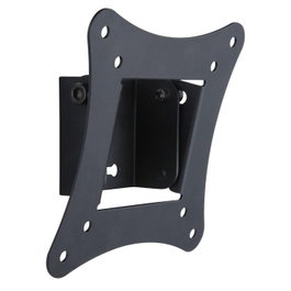 Techly Support mural inclinable pour TV 13-30", charge max 15 kg, VESA 100x100, noir