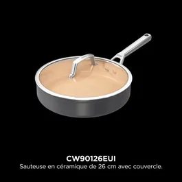 Ninja Sauteuse en céramique ExtendedLife CW90126EUI - 26 cm