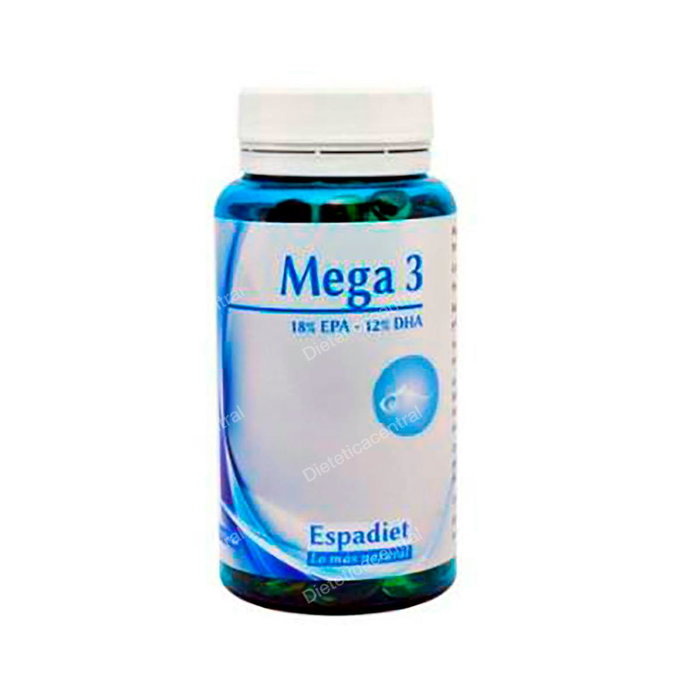 ESPADIET Mega 3 - Complément alimentaire 120 perles - Oméga 3 concentré ESPADIET Mega 3 - Complément alimentaire 120 perles - Oméga 3 concentré