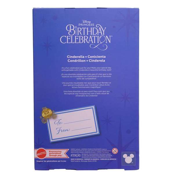 Mattel Disney Princess - Cenicienta - Poupée Cendrillon Collection - Recommandé à partir de 4 ans