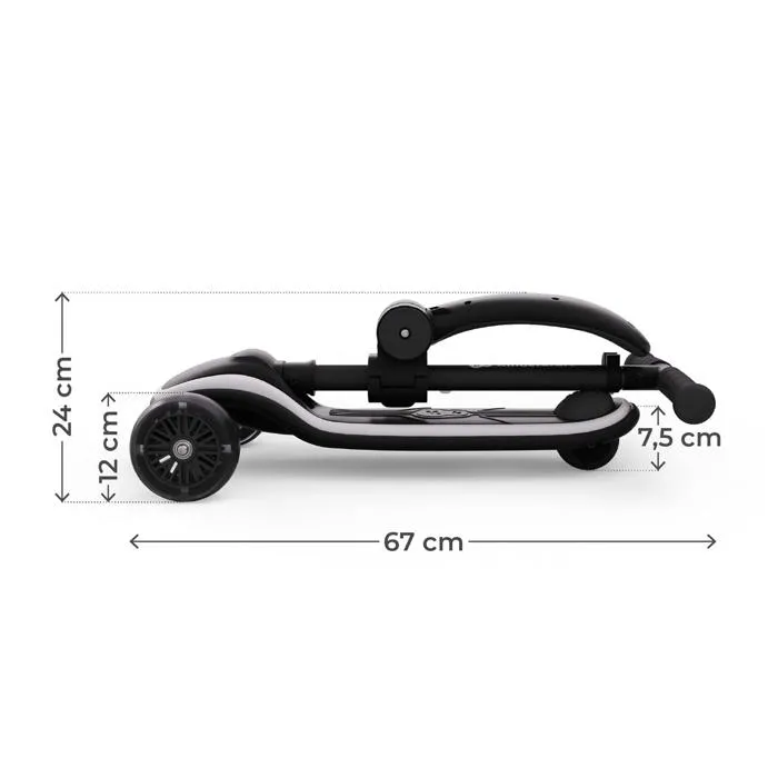 Kinderkraft RAKET UP Trottinette 2 en 1 avec Siège Réglable et Roues LED Kinderkraft RAKET UP Trottinette 2 en 1 avec Siège Réglable et Roues LED