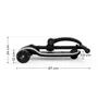 Kinderkraft RAKET UP Trottinette 2 en 1 avec Siège Réglable et Roues LED