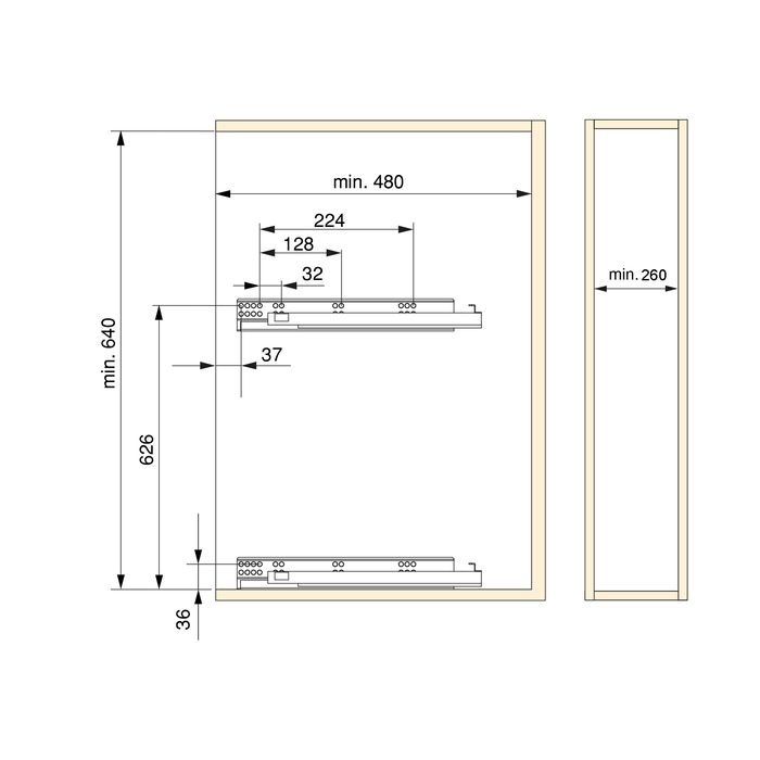 Emuca Chariot extractible TitaneStar avec fermeture amortie, module 300mm, acier, gris anthracite Emuca Chariot extractible TitaneStar avec fermeture amortie, module 300mm, acier, gris anthracite