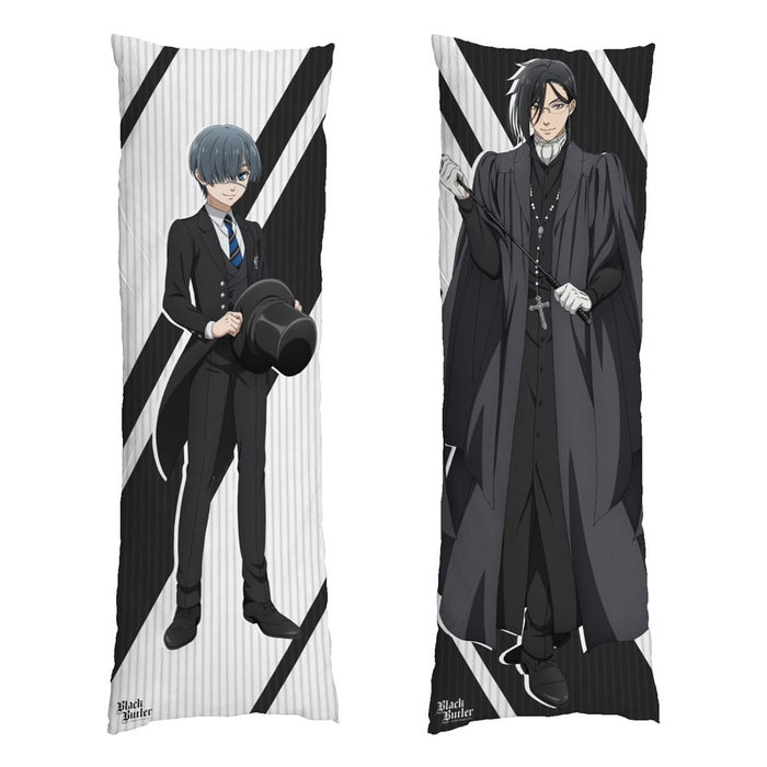 Black Butler taie d´oreiller Dakimakura Sebastian & Ciel 150 x 50 cm Black Butler taie d´oreiller Dakimakura Sebastian & Ciel 150 x 50 cm