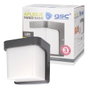 GSC Evolution Sabik Aplique mural Gris anthracite E27 IP54 18W