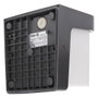 GSC Evolution Sabik Aplique mural Gris anthracite E27 IP54 18W