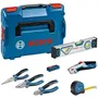Bosch Professional - Set de 16 pinces de précision en coffret L-BOXX - Acier chrome-vanadium avec revêtements Softgrip