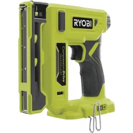 Ryobi R18ST50-0 Agrafeuse sans fil 18V ONE+ pour agrafes 9,4 mm (de 6,35 a 14,3 mm) avec chargeur 90 agrafes, agrafes et crochet