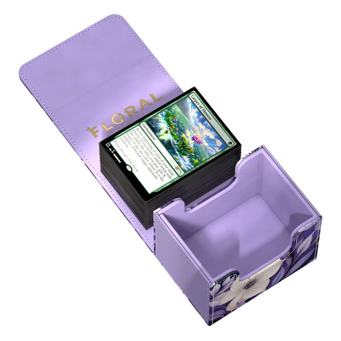 Ultimate Guard Sidewinder 100+ Xenoskin "Floral Places" - Moonlit Glen Ultimate Guard Sidewinder 100+ Xenoskin "Floral Places" - Moonlit Glen