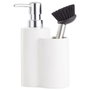 Day Distributeur de lotion avec brosse et compartiment, 350 ml
