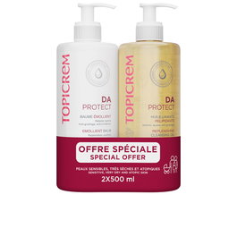 Topicrem DA Protect Baume Émolient 500 ml et Gel Nettoyant 500 ml