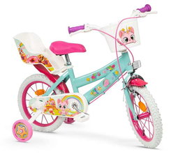 Toimsa - Vélo Gaticornio pour enfant 14" - Convient de 4 à 6 ans
