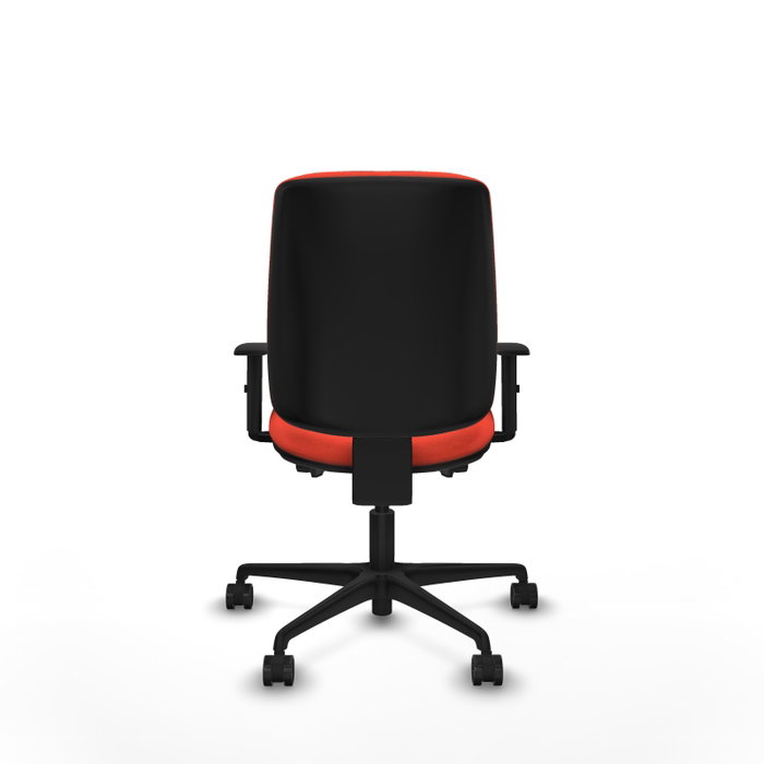 Piqueras y Crespo Chaise de Bureau Alares Orange Foncé