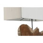 Lampe de bureau Home ESPRIT Fer bois de teck 60 X 20 X 55 cm