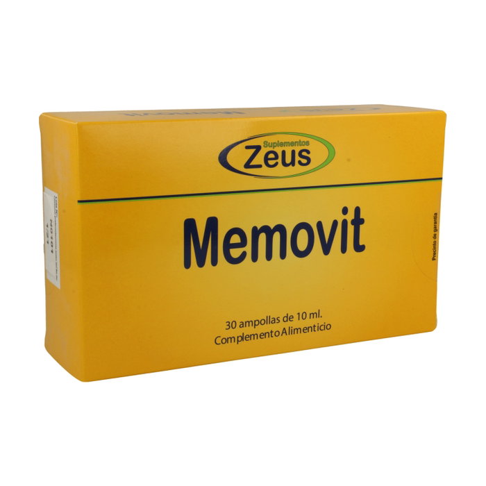 ZEUS Memovit Estudial 30 ampoules